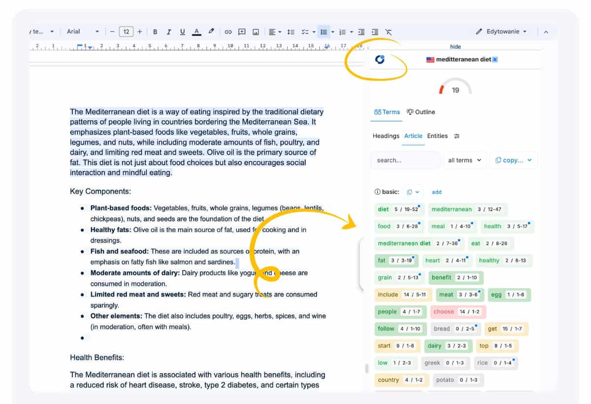 NeuronWriter chrome extension