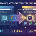 Branded search strategy comparison showing higher conversion rates and AI citations for branded queries vs non-branded searches in 2026