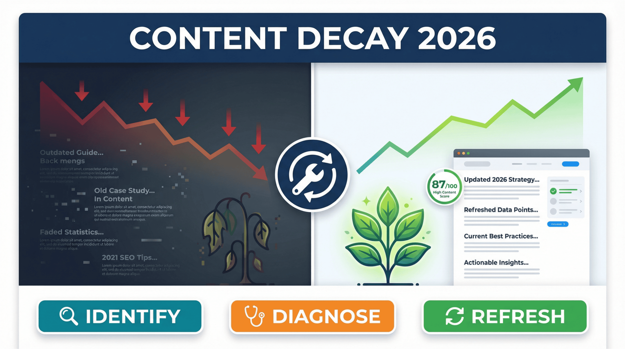 Content Decay: How to Identify and Fix Underperforming Content.