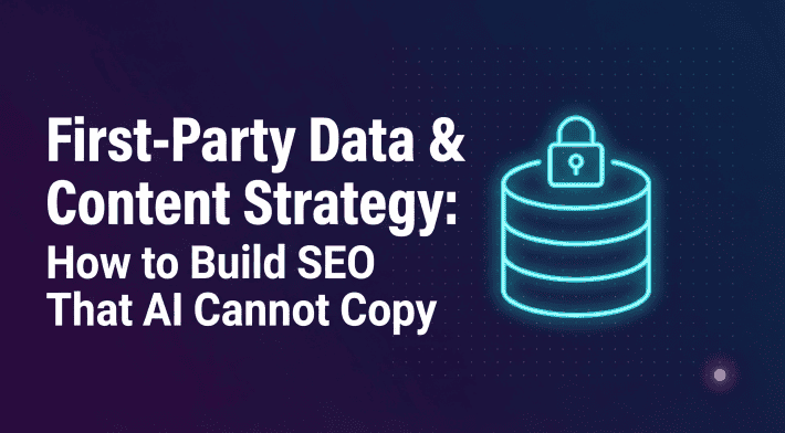 First-party data strategy for SEO in 2026
