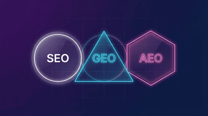 The differences between SEO, GEO, and AEO in 2026