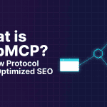 WebMCP protocol — AI agent connecting to multiple websites via structured Tool Contracts