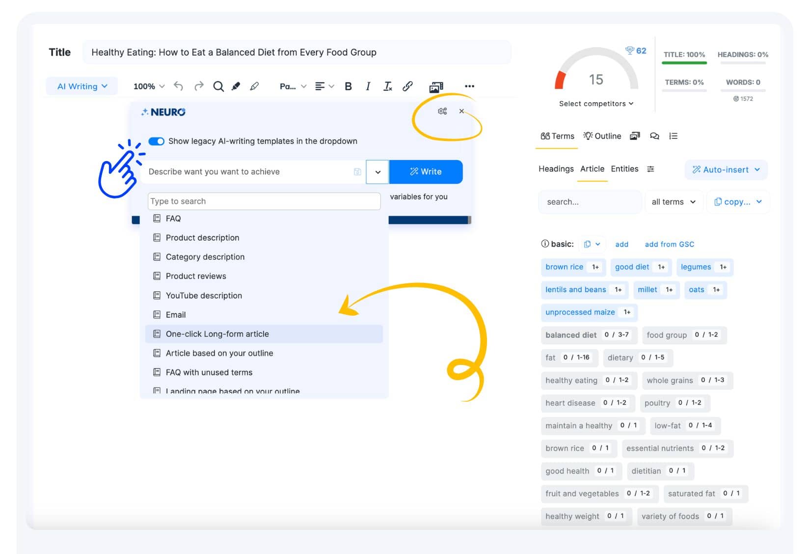 Old Templates Activation