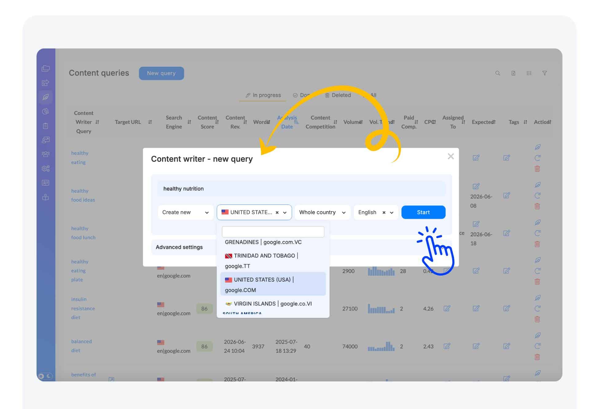Content Writer - New Query