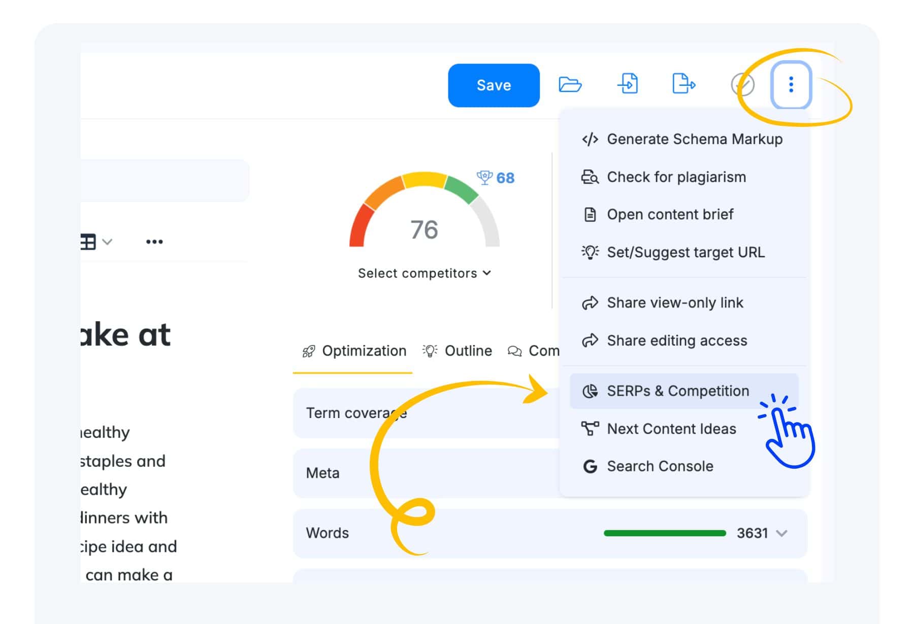 SERP Competition