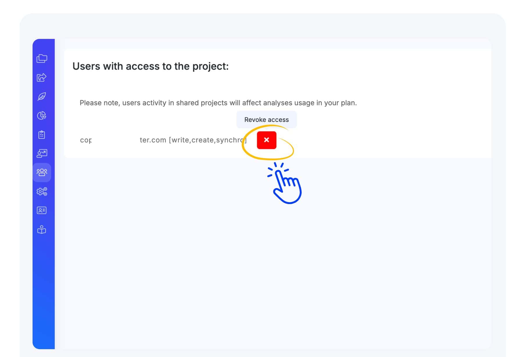 Team Member Revoke Access