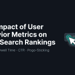 The Impact of User Behavior Metrics on 2026 Search Rankings — NEURONwriter blog featured image