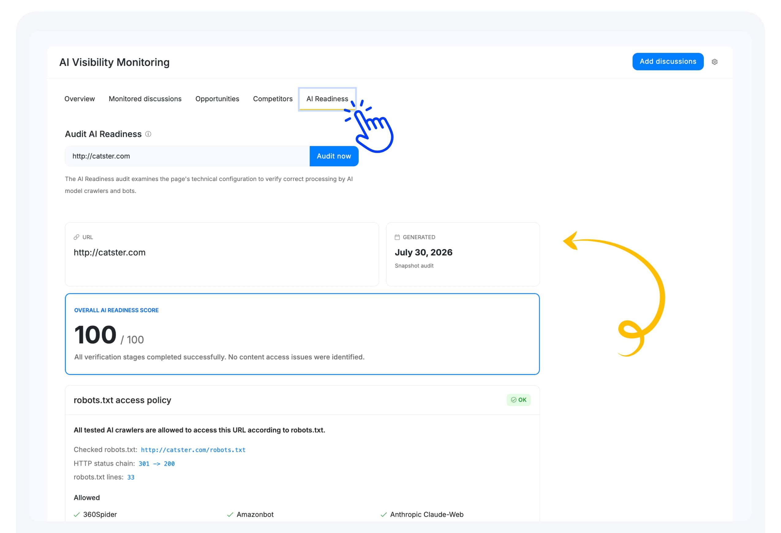 AI Readiness AI Visibility