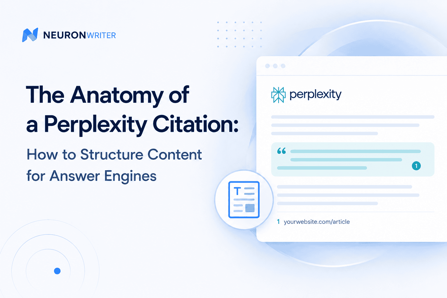 The Anatomy of a Perplexity Citation: How to Structure Content for Answer Engines