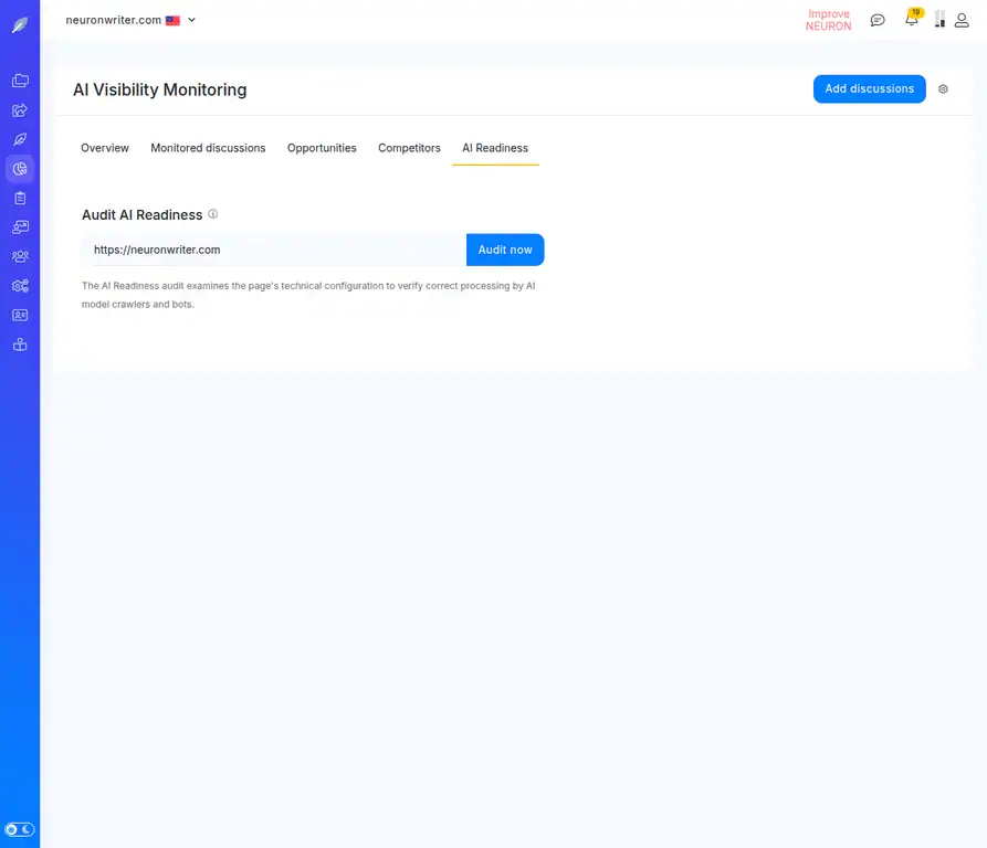 AI Readiness Audit