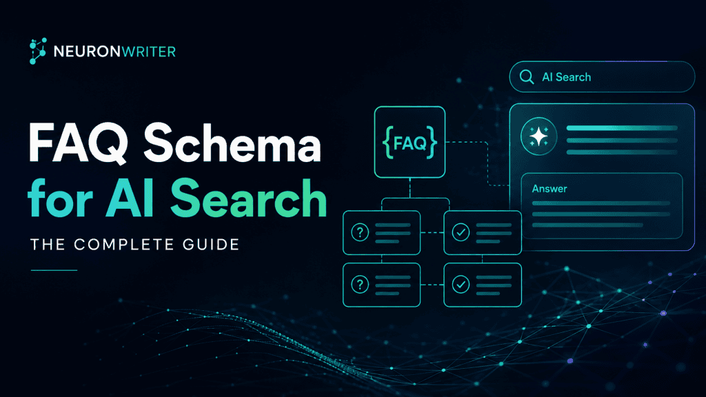 FAQ Schema for AI Search – structured data helping AI search engines understand questions and answers