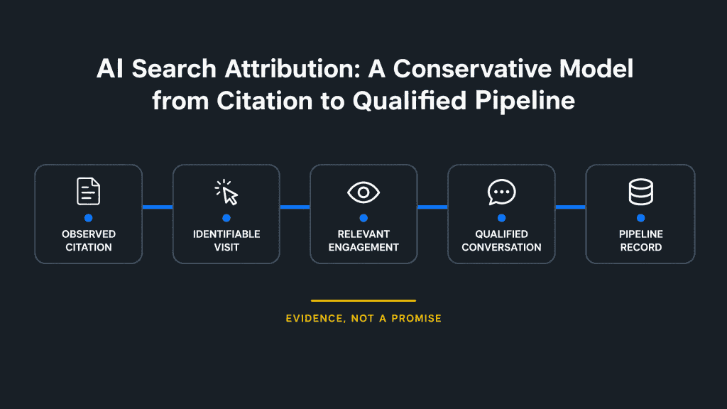 AI search attribution, AI citations, AI visibility, pipeline attribution, B2B measurement, demand generation, content measurement